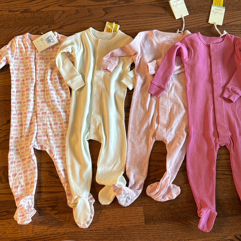 Magnetic Me Pink 4-Pack 9-12mo NWT